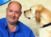 Ian Morris and his guide dog, Gunner - unable_to_see_1